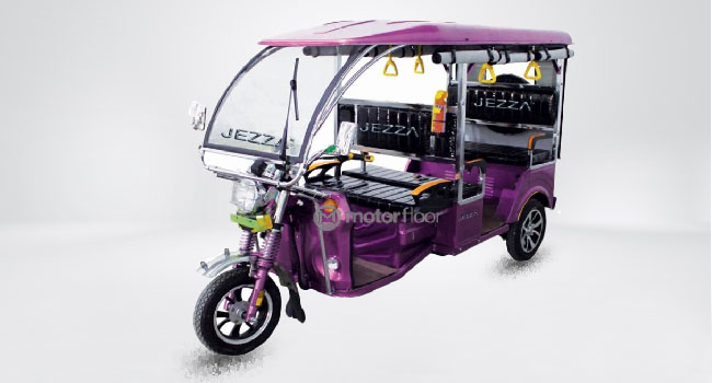 Jeeza Motors J 1000 Prime E Rickshaw Auto